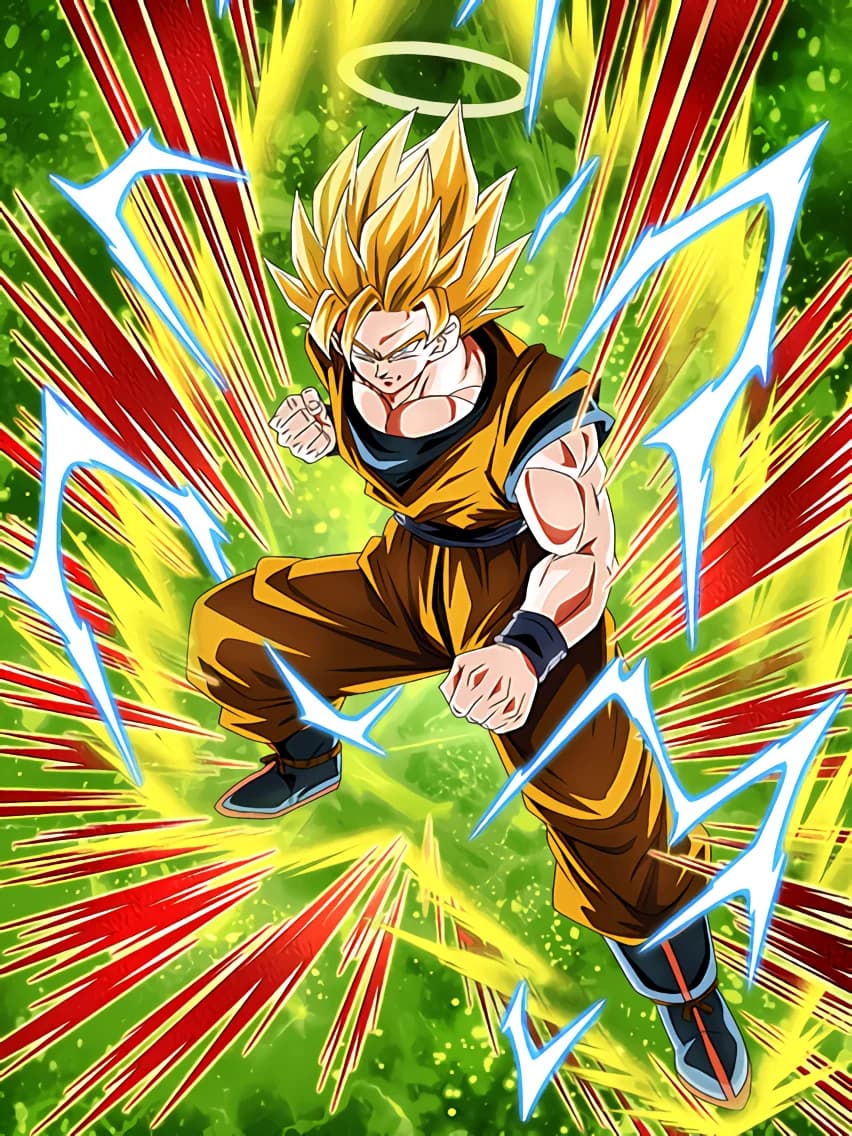 Heated Clash Between Rivals Super Saiyan 2 Goku (Angel)