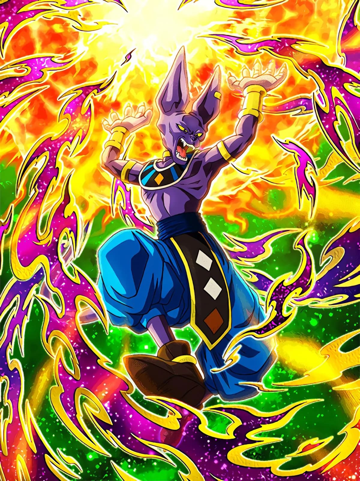 Hot-Blooded God of Destruction Beerus
