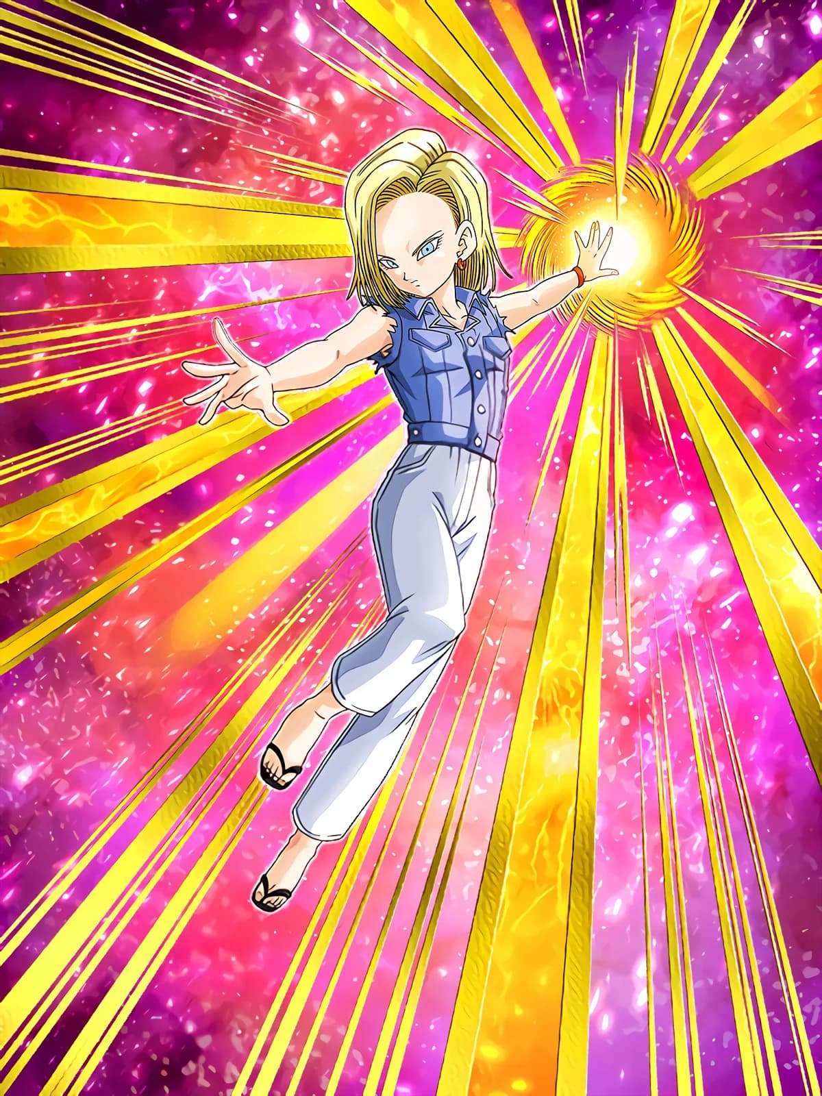 Inexhaustible Fighting Power Android 18
