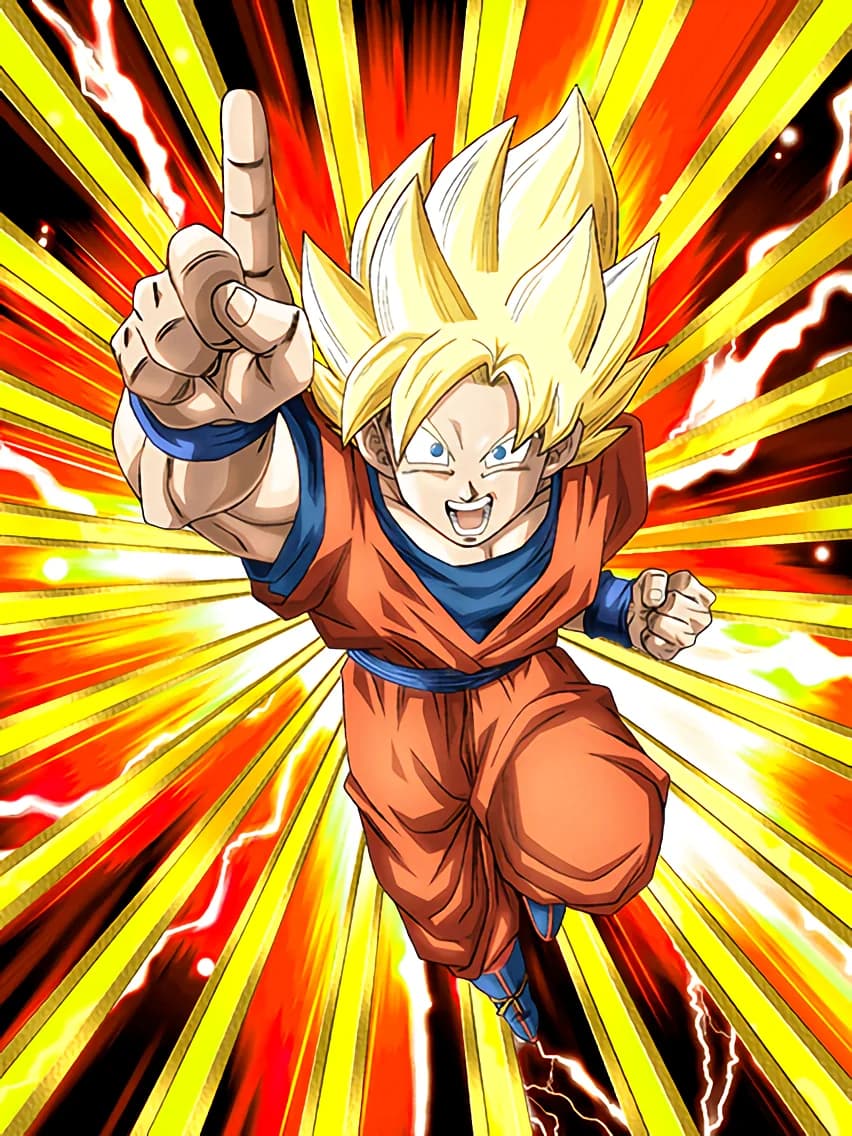 Limitless Strength Super Saiyan Goku