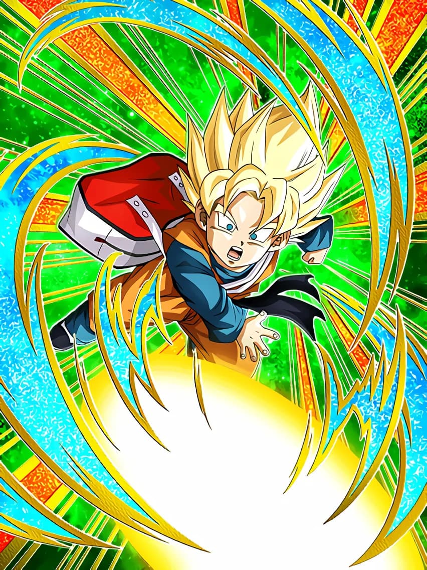 Pint-Sized Saiyan Goes Wild Super Saiyan Goten (Kid)