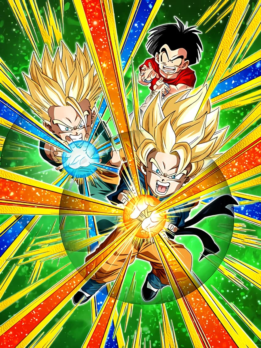 Pint-Sized Super Warriors Super Saiyan Trunks (Kid) & Super Saiyan Goten (Kid)