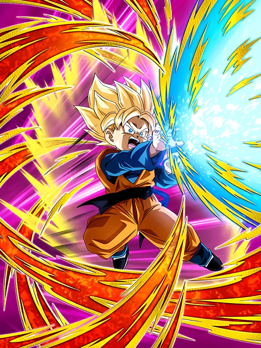 Power in Full Force Super Saiyan Goten (Kid)