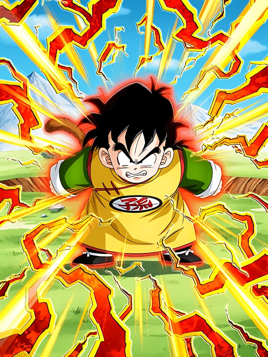 Power Level Surpassing His Father's Gohan (Kid)