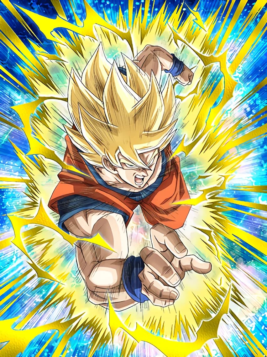Proof of Tough Trainings Super Saiyan Goku