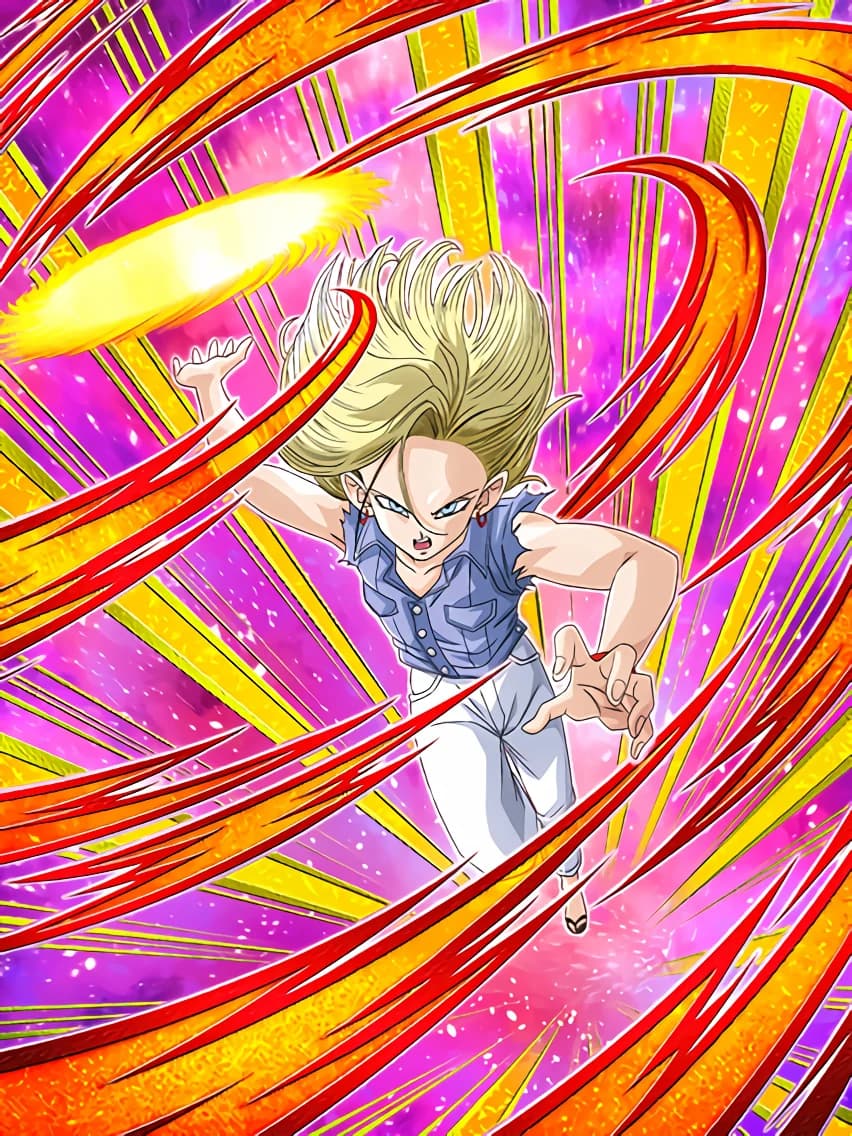 Razor-Sharp Swift Attack Android 18