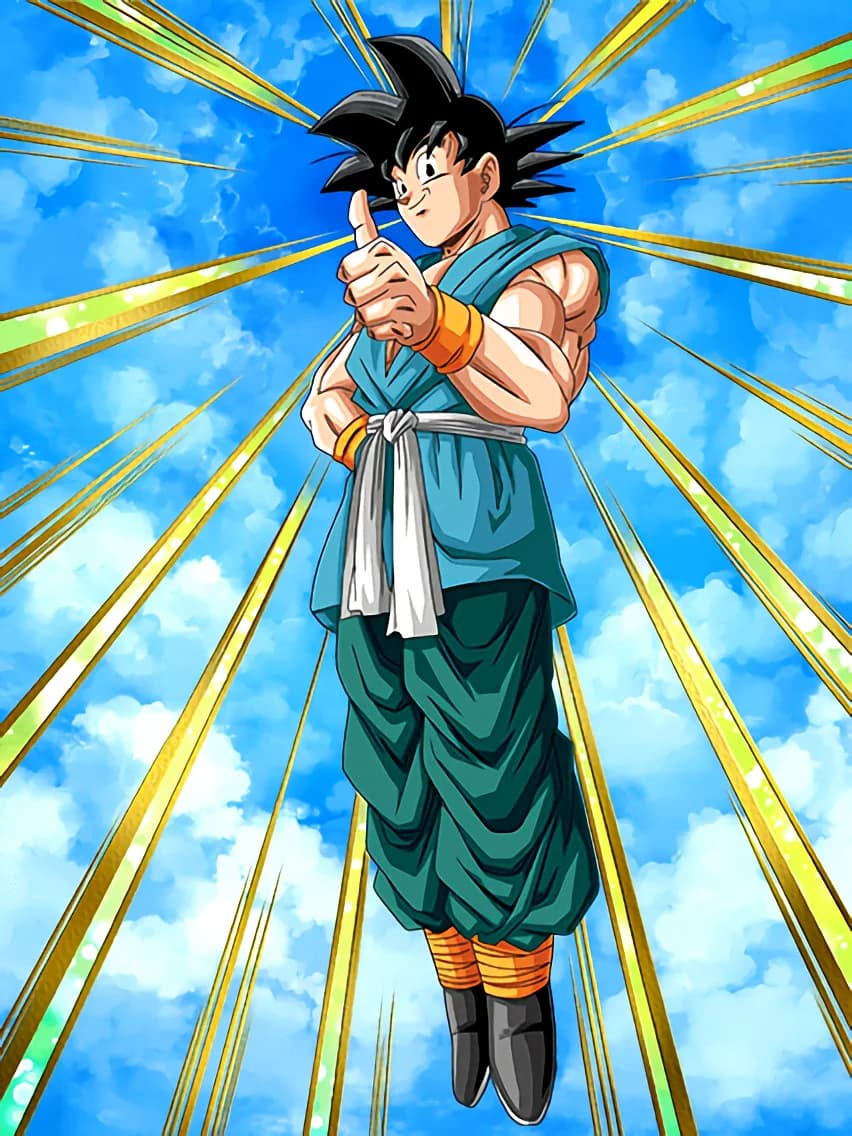 Reaching New Heights Goku