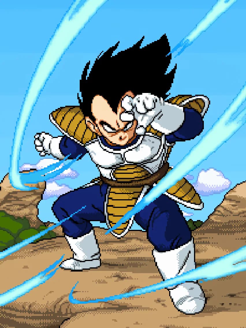 Saiyan Assault! Vegeta (Dokkan Butoden)