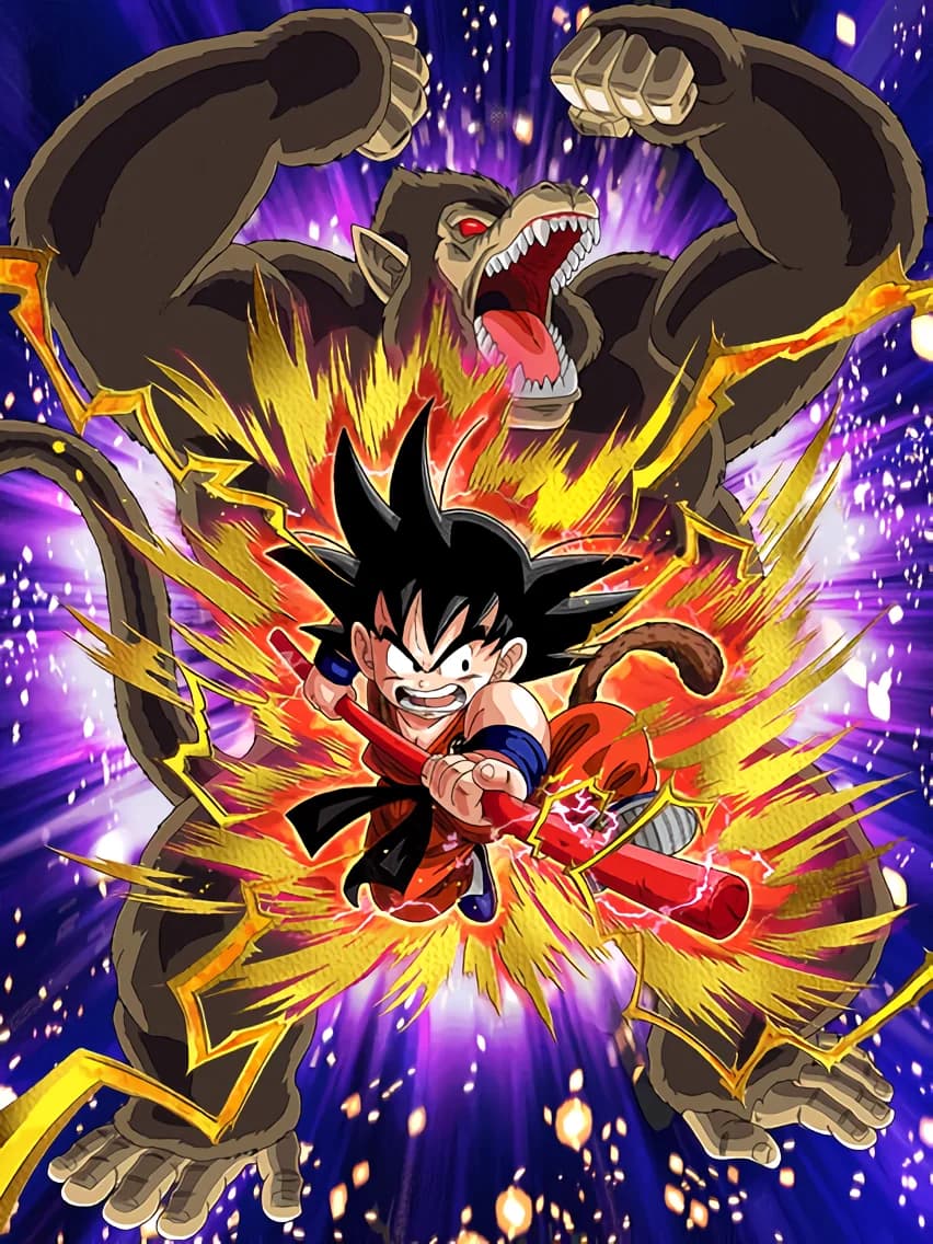 Savage Power Goku (Youth) (Giant Ape)
