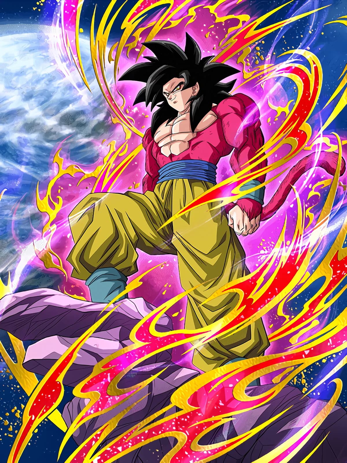 Scarlet Hero Super Saiyan 4 Goku