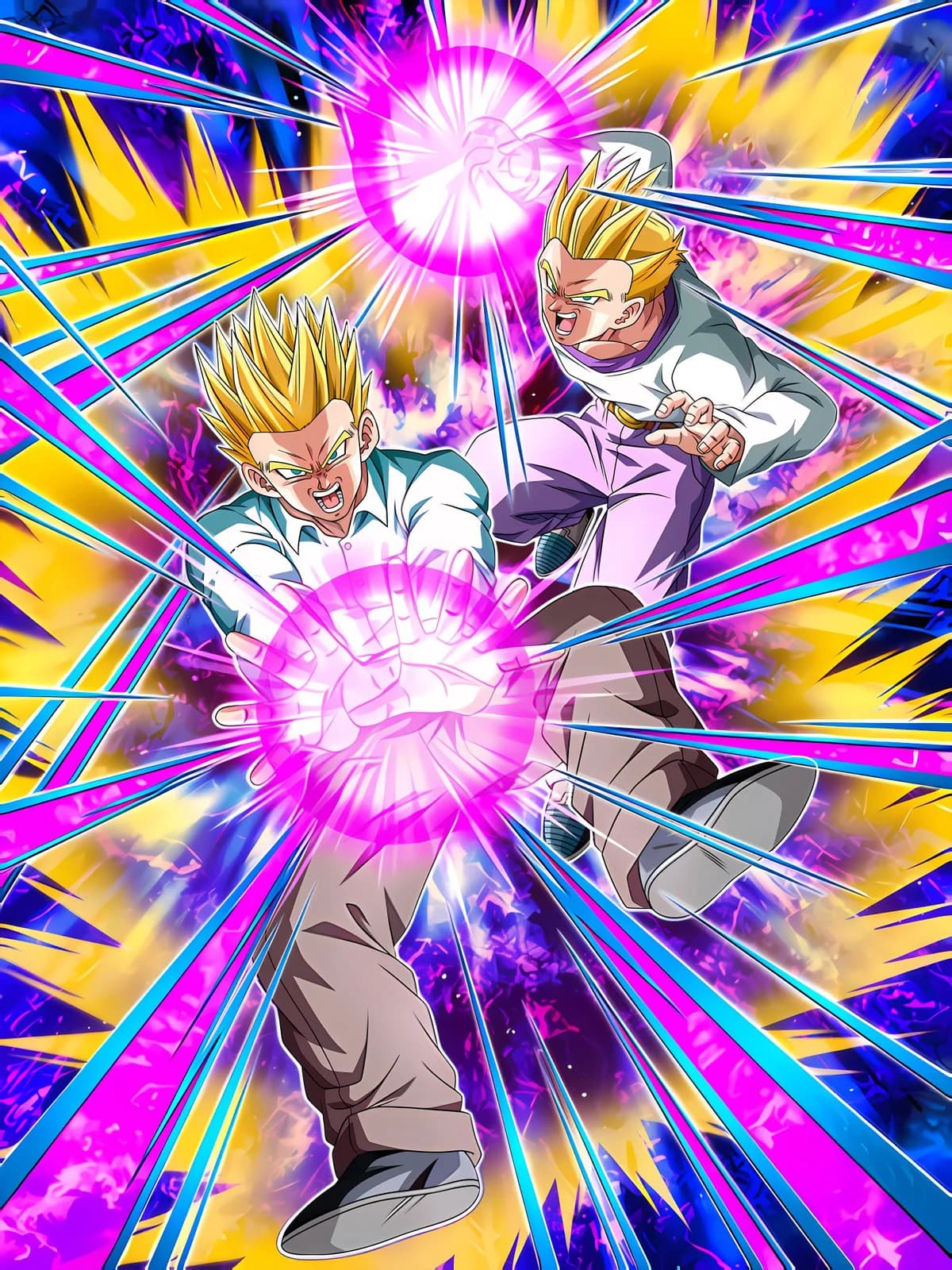 Sinister Coordinated Attacks SS Gohan Possessed (GT) & SS Goten Possessed (GT)