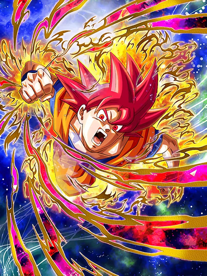 State of God Super Saiyan God Goku