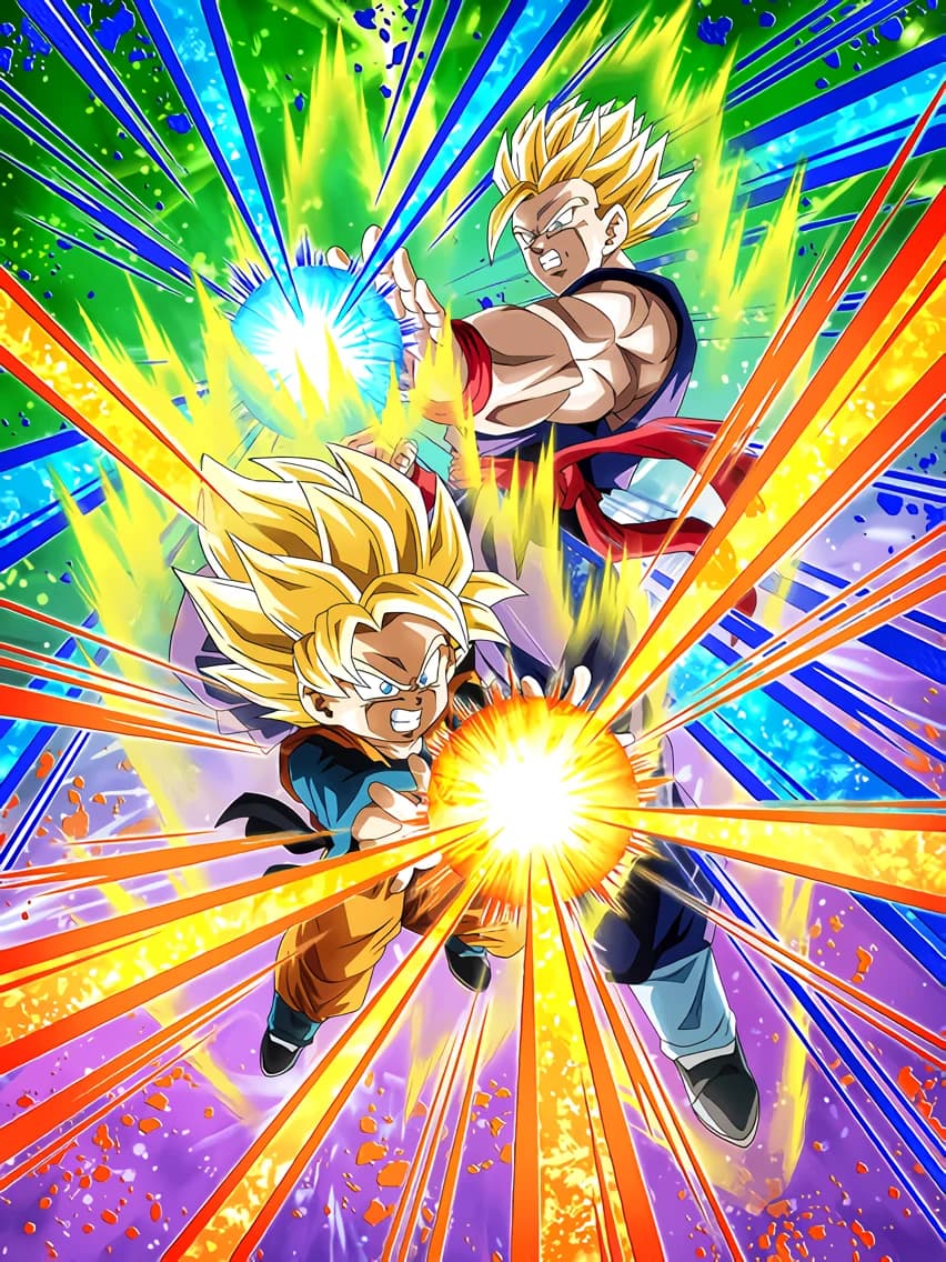 Successors of Ultimate Strength Super Saiyan Gohan (Teen) & Super Saiyan Goten (Kid)