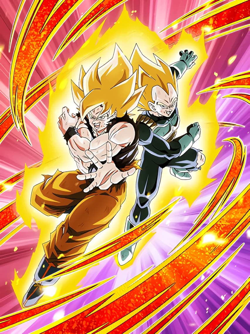 Super Saiyan Duo Super Saiyan Goku & Super Saiyan Vegeta