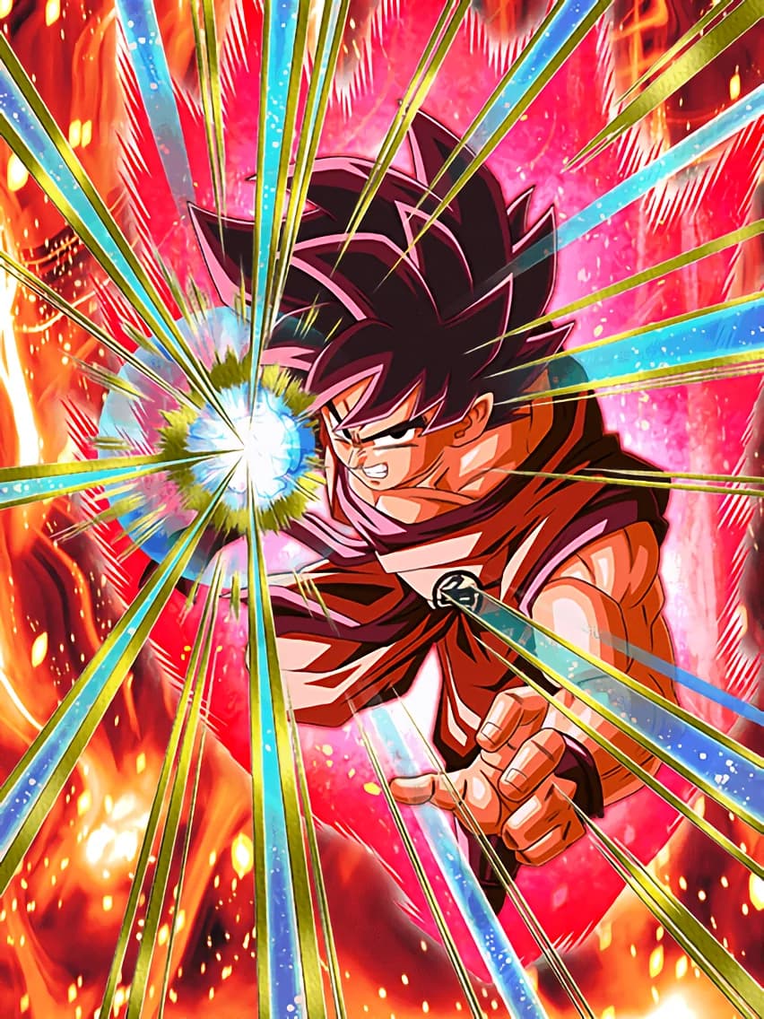 The Trump Card Goku (Kaioken)