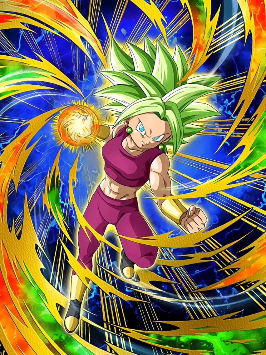 Tight-Knit Fusion Fighter Super Saiyan Kefla