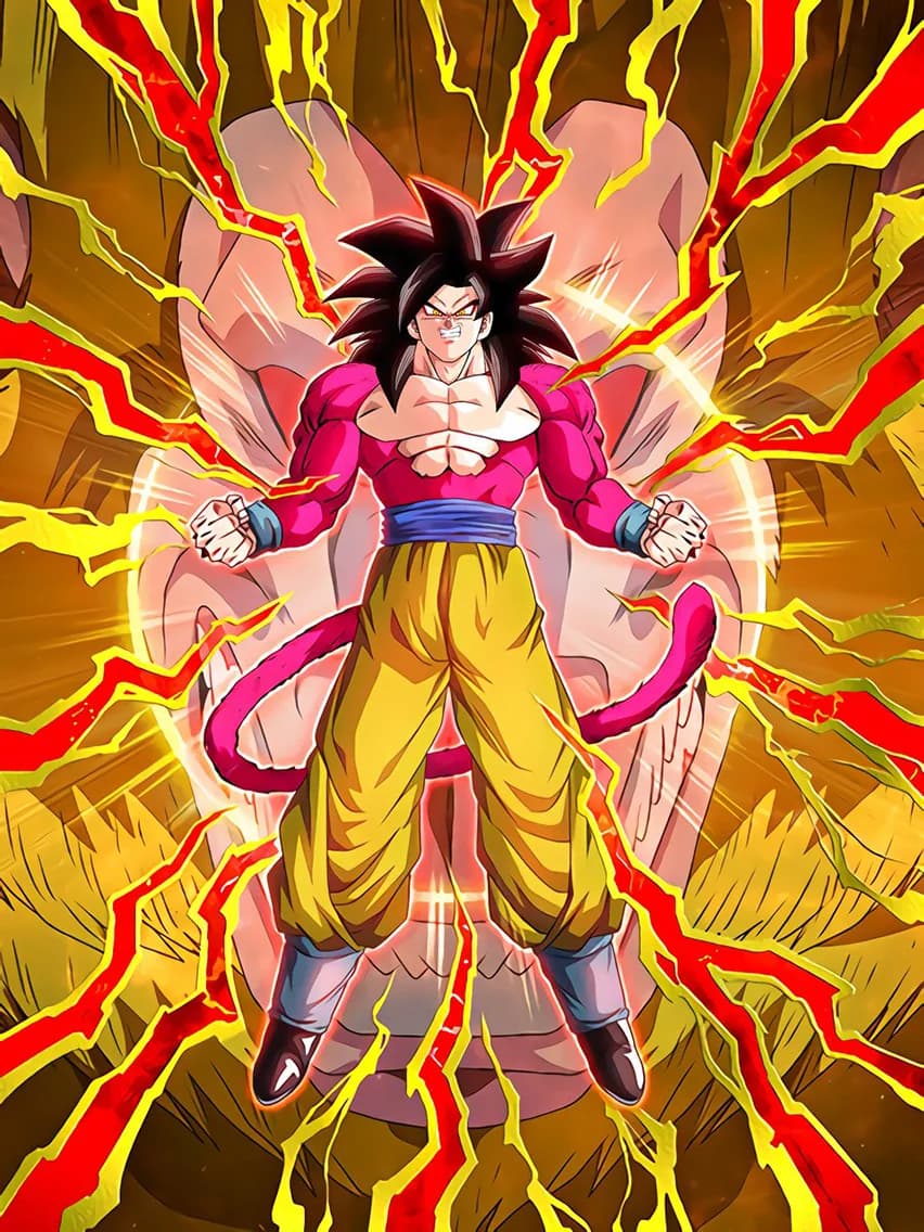 Transcendental Saiyan Power Super Full Power Saiyan 4 Goku
