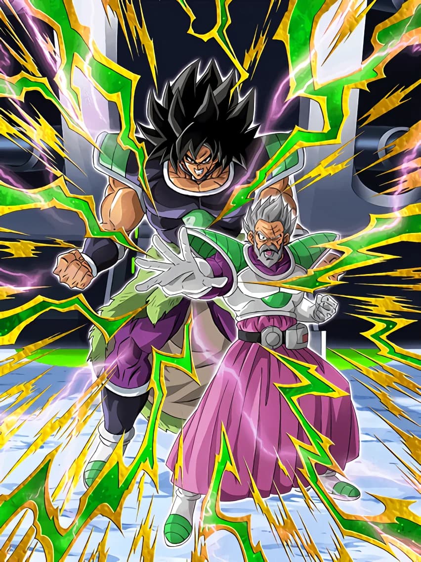 Troublesome Father and Son Paragus & Broly