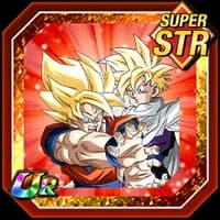 Warriors Entrusted with Earth's Fate Super Saiyan Goku/Super Saiyan Gohan (Youth)