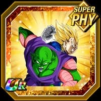 Resolve to Challenge Powerful Foes Piccolo/Super Saiyan Vegeta