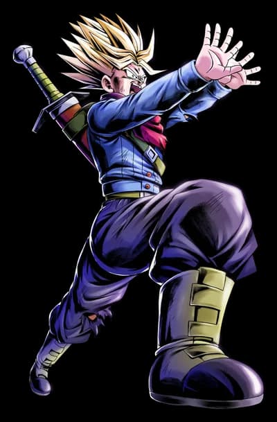 Super Saiyan 2 Trunks (Adult) (SP, Blue) DBL08-02S