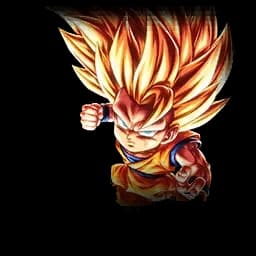 Super Saiyan 3 Goku (Mini) (Legend, Purple)