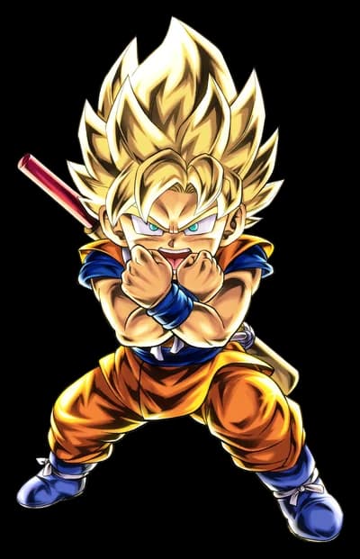 Super Saiyan Goku (Mini) (SP LL, Red)