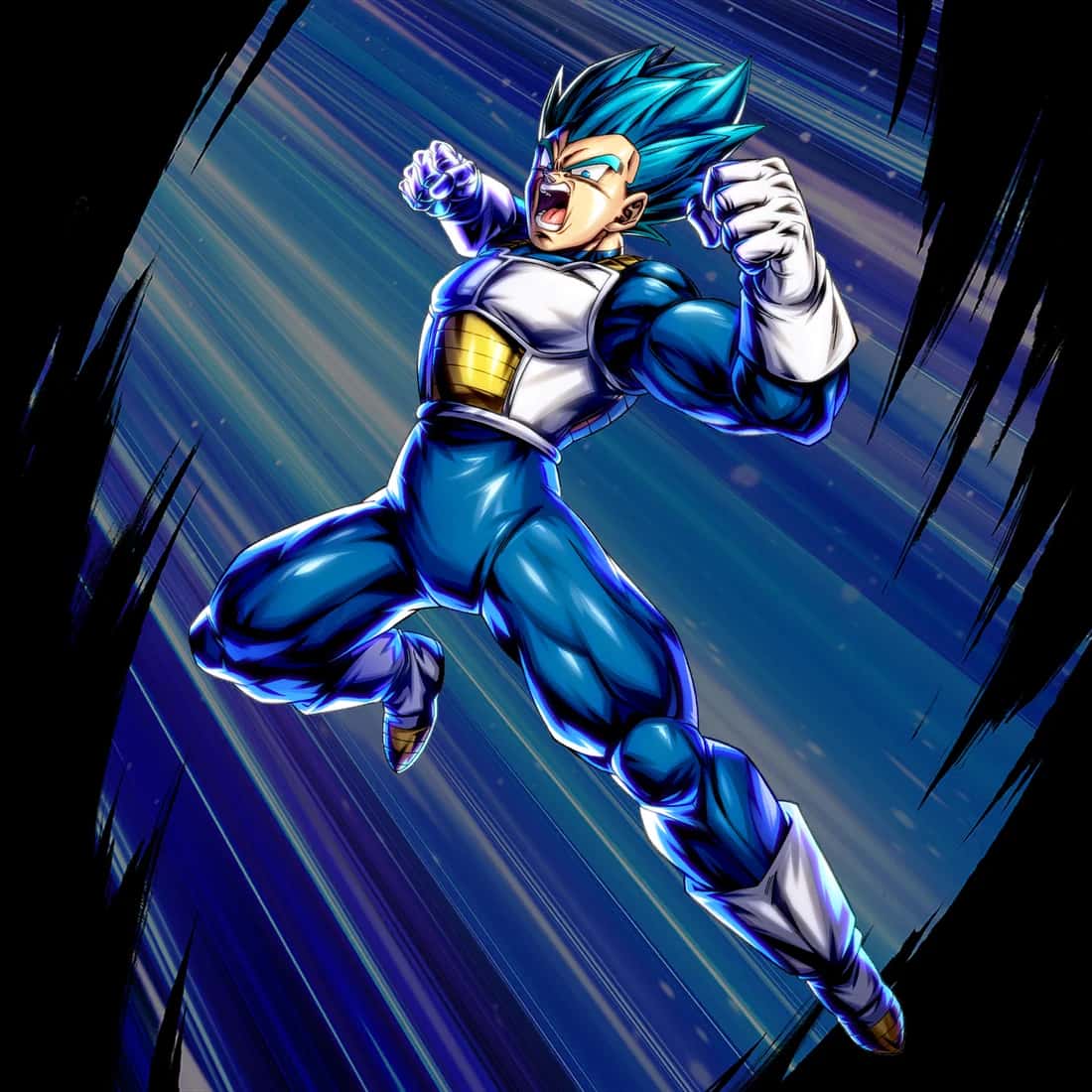 Super Saiyan God SS Vegeta (Legend, Yellow) key art