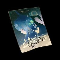 Autographed Black Snow Swan Poster