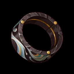 Azure Obsidian Ring