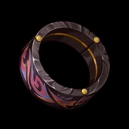 Crimson Obsidian Ring