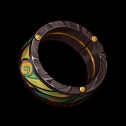 Green Obsidian Ring
