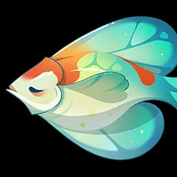 Jade Heartfeather Bass (Sunny Summer Fontinalia)