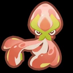 Peach Pink Ball Octopus
