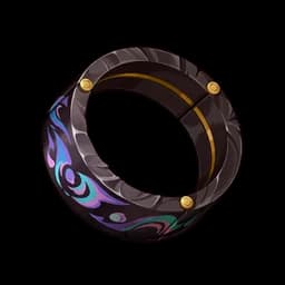Purple Obsidian Ring