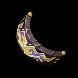 Sunset-Blue Obsidian Fragment