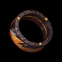 Yellow Obsidian Ring