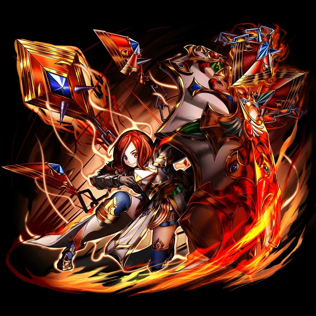 Blazing Divine Guardian Sanstone