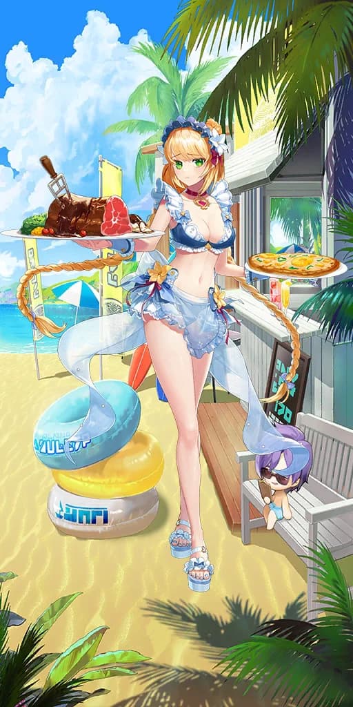 Beach Maid Amy