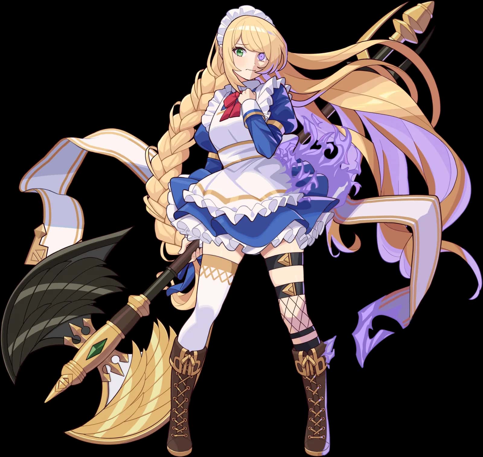 Dual-personality Maid Amy key art