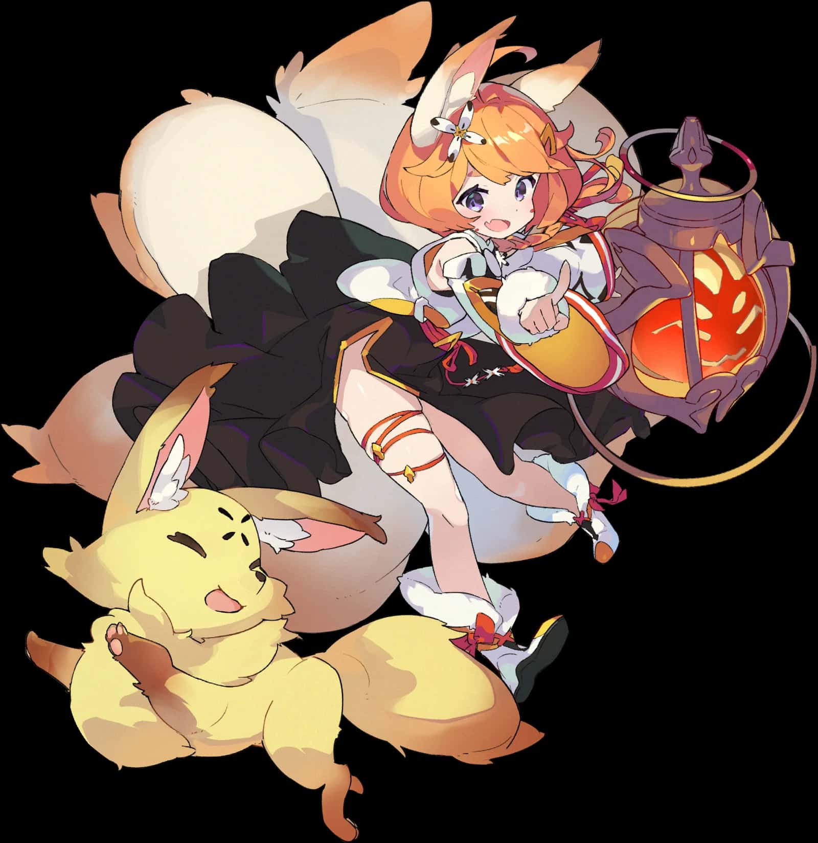 Eight-tailed Fox Nari key art