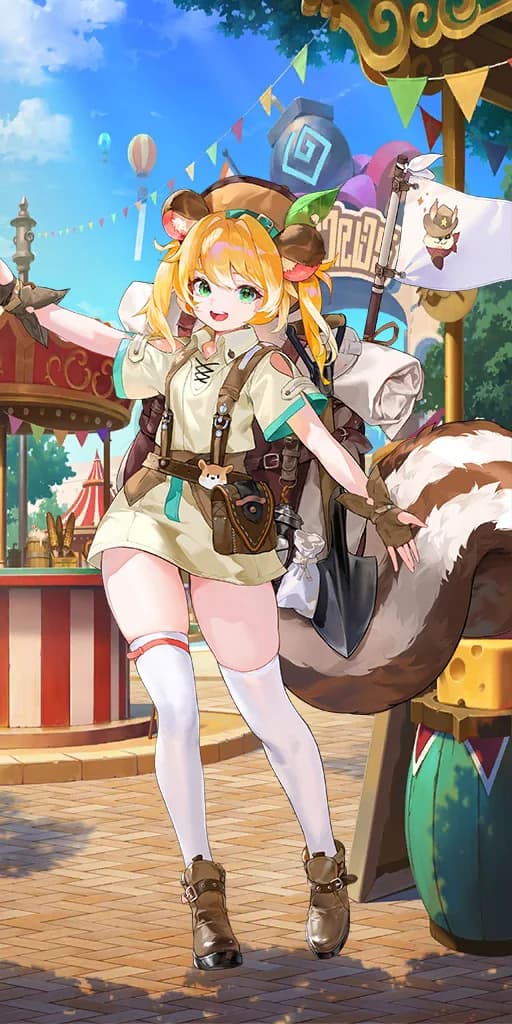 Free-Spirited Squirrel Chriselle