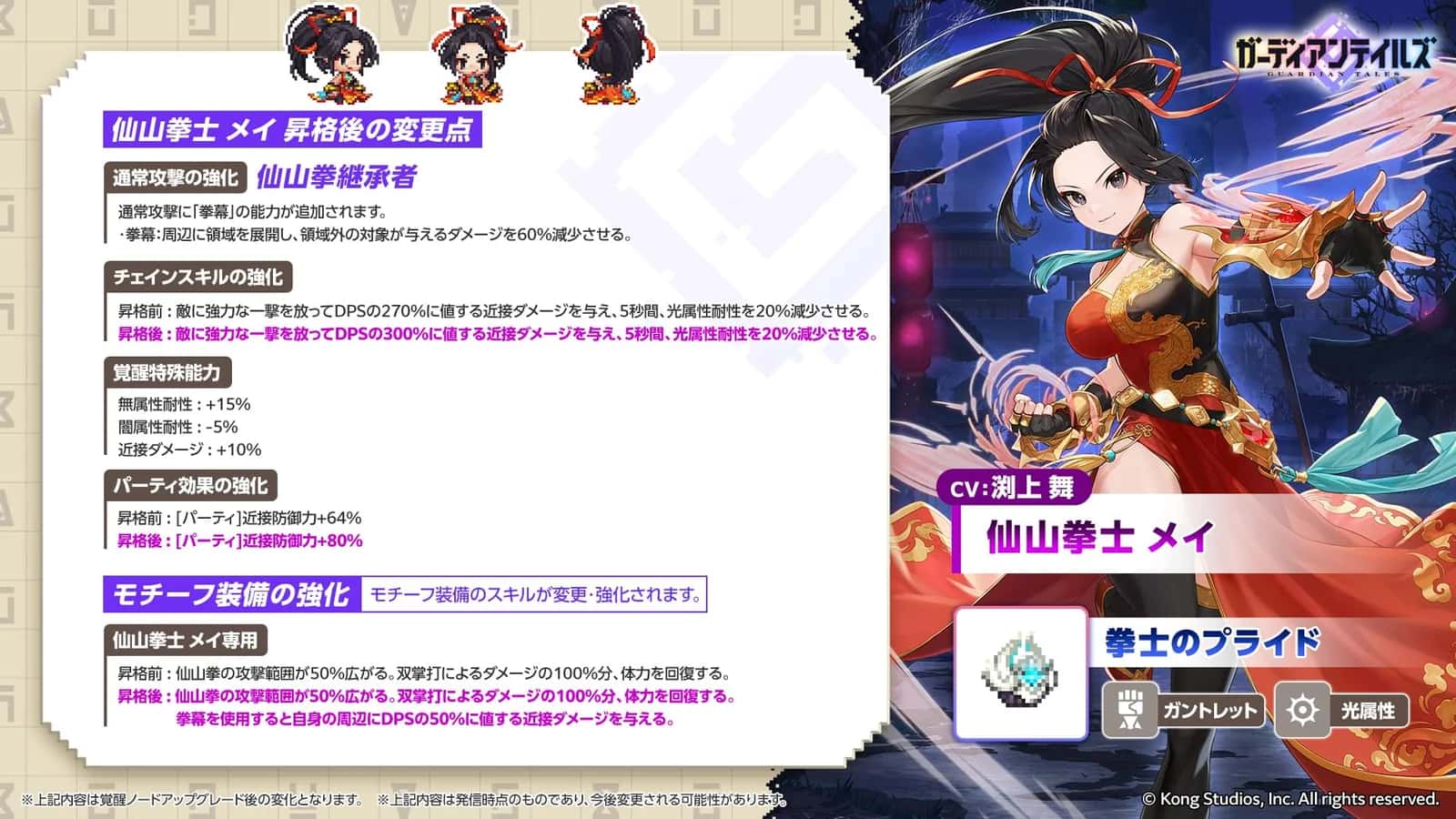 Kung Fu Master Mei key art