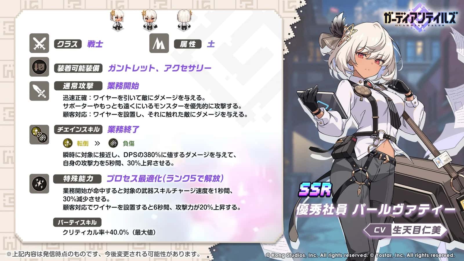 Model Employee Parvati key art