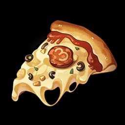Clockie Pizza (Single Slice)