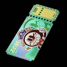 Sweet Dreams Holographic Ticket