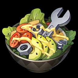 Wrench Drenched Salad
