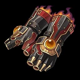 Smith's Damascus Steel Gauntlets