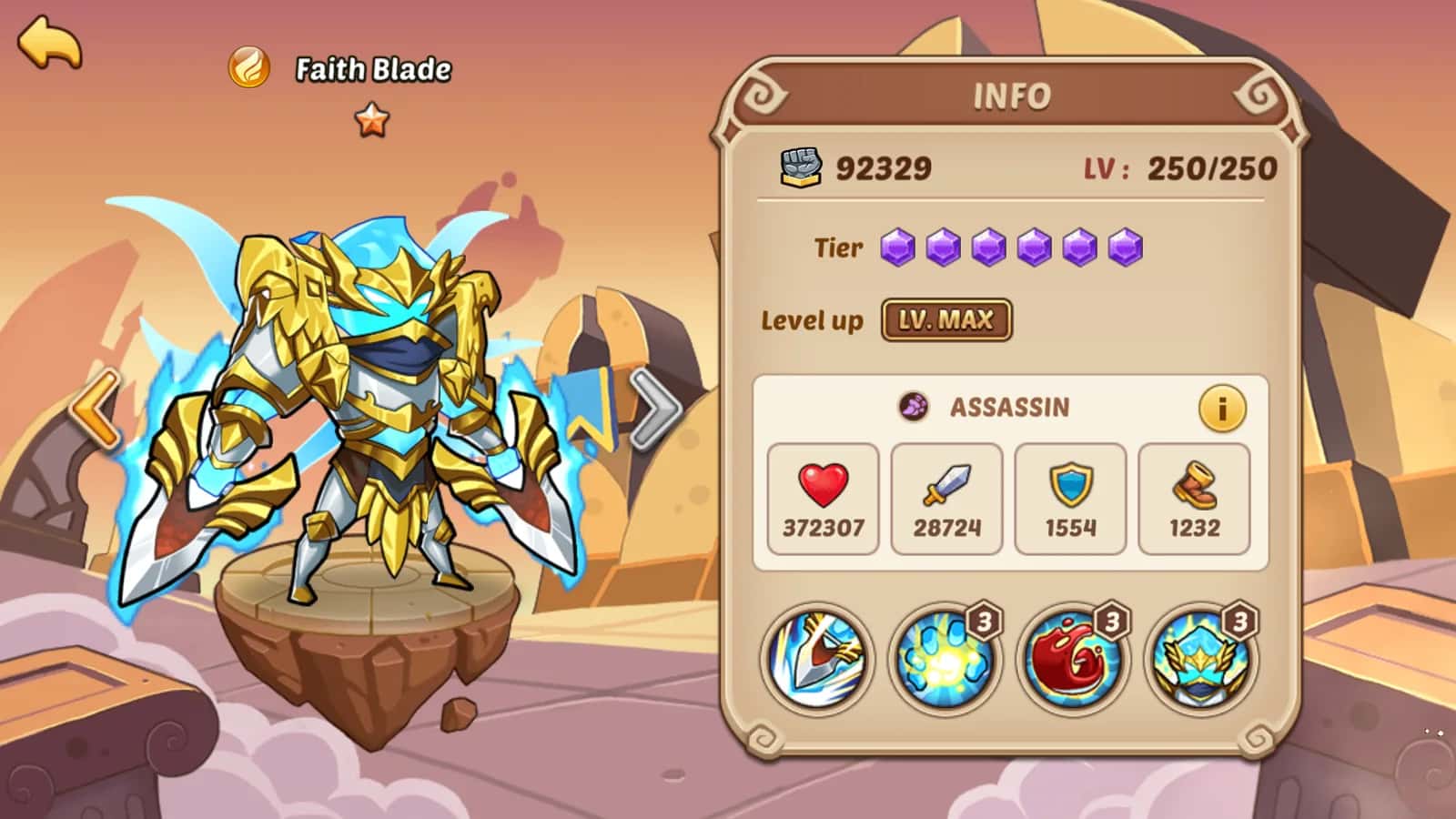 Faith-Blade key art