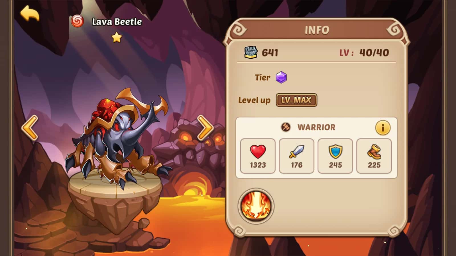Lava Beetle key art